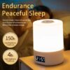 Led Night Light Charging Remote Control Desk Lamp with Sleeping Atmosphere