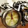 Retro Bike Alarm Clock unique and decorative item that blends Vintage Aesthetics With Modern Functionality