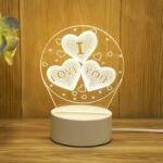 3D Night Light LED Illusion Lamp Gift Item Home Decor