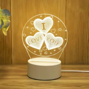 3D Night Light LED Illusion Lamp Gift Item Home Decor