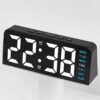 Led Digital Colorful Alarm Clock With Date Temperature