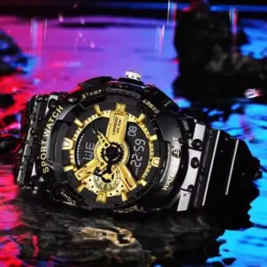 Digital Dual Displ SKMEI Fashion Sports Watch