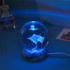 Stand Painting table Light Dimmable Hourglass Lamp