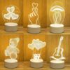 3D Night Light LED Illusion Lamp Gift Item Home Decor