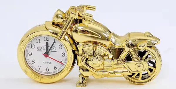 Retro Bike Alarm Clock unique and decorative item that blends Vintage Aesthetics With Modern Functionality