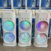 Rechargeable Remote Control Double Head Portable Air Cooler Fan