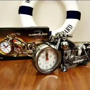 Retro Bike Alarm Clock unique and decorative item that blends Vintage Aesthetics With Modern Functionality