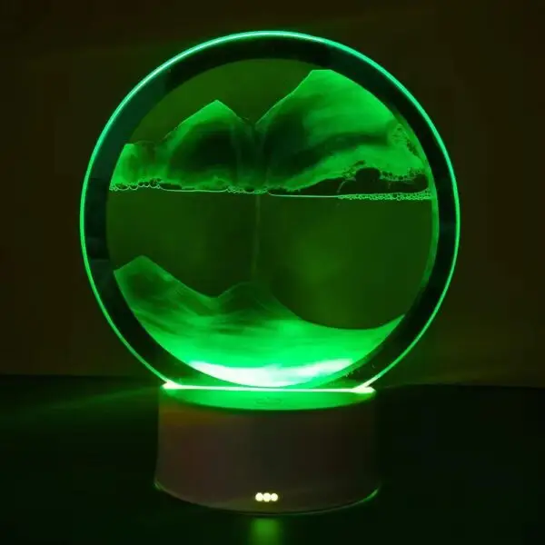 Stand Painting table Light Dimmable Hourglass Lamp