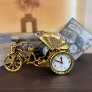 Retro Rickshaw Alarm Clock unique and decorative item that blends Vintage Aesthetics With Modern Functionality