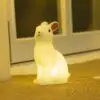 Rabbit Night Light Cute Home Decor Silicone