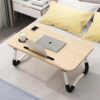 Laptop Desk Designed For Use While Sitting in bed or on a sofa