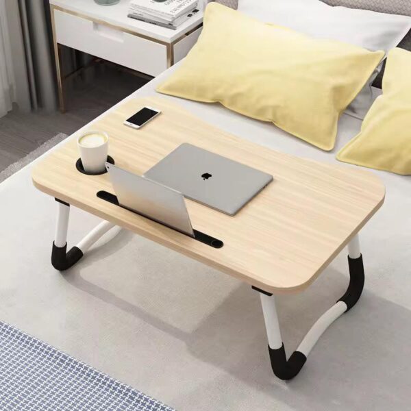 Laptop Desk Designed For Use While Sitting in bed or on a sofa