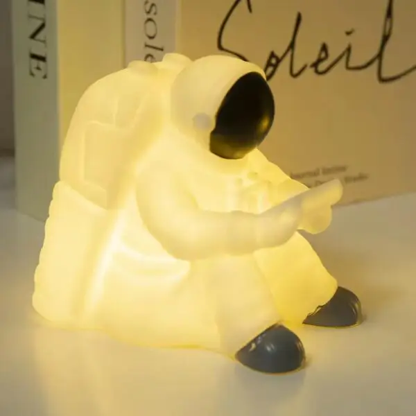 Rabbit Night Light Cute Home Decor Silicone