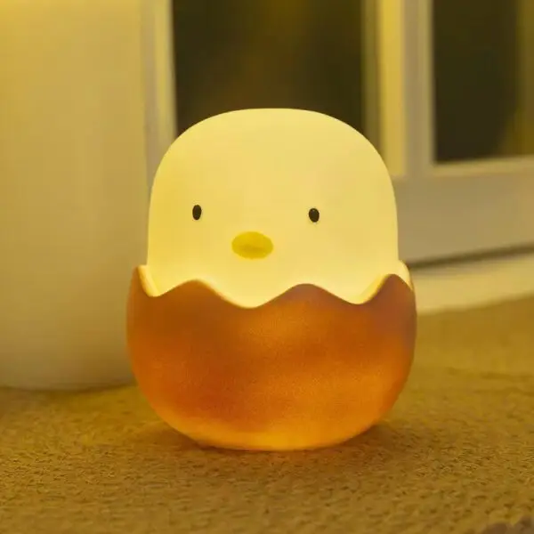 Rabbit Night Light Cute Home Decor Silicone