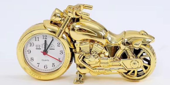 Retro Bike Alarm Clock unique and decorative item that blends Vintage Aesthetics With Modern Functionality
