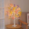 Artificial Bonsai Tree Lights Table Decor Butterfly Fairy Lamp USB Operated