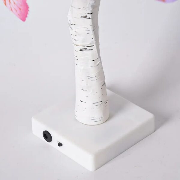 Artificial Bonsai Tree Lights Table Decor Butterfly Fairy Lamp USB Operated